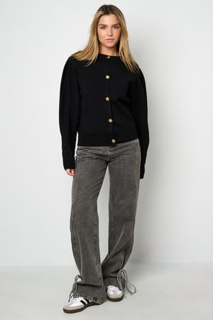 Cardigan with floral buttons h5 Picture9